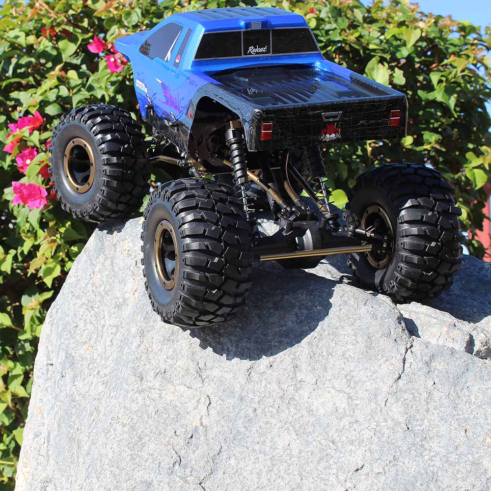 Redcat Racing Everest 10 Rock Crawler Electric Brushed RC Truck, Blue (Open Box)