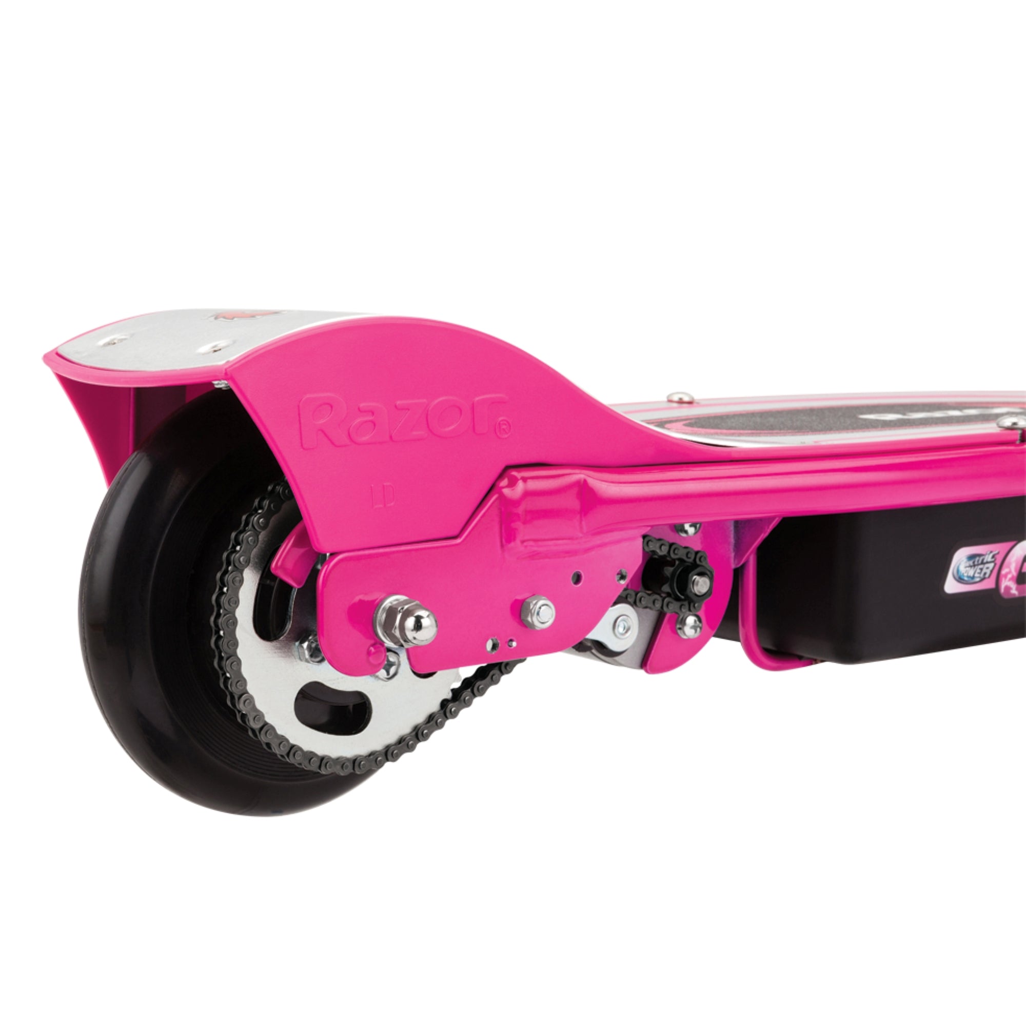 Razor E100 Kids Motorized 24 Volt Electric Powered Ride On Scooter, Pink
