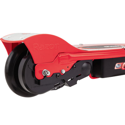 Razor E100 Motorized 24V Electric Scooter (Red)-Missing Charger