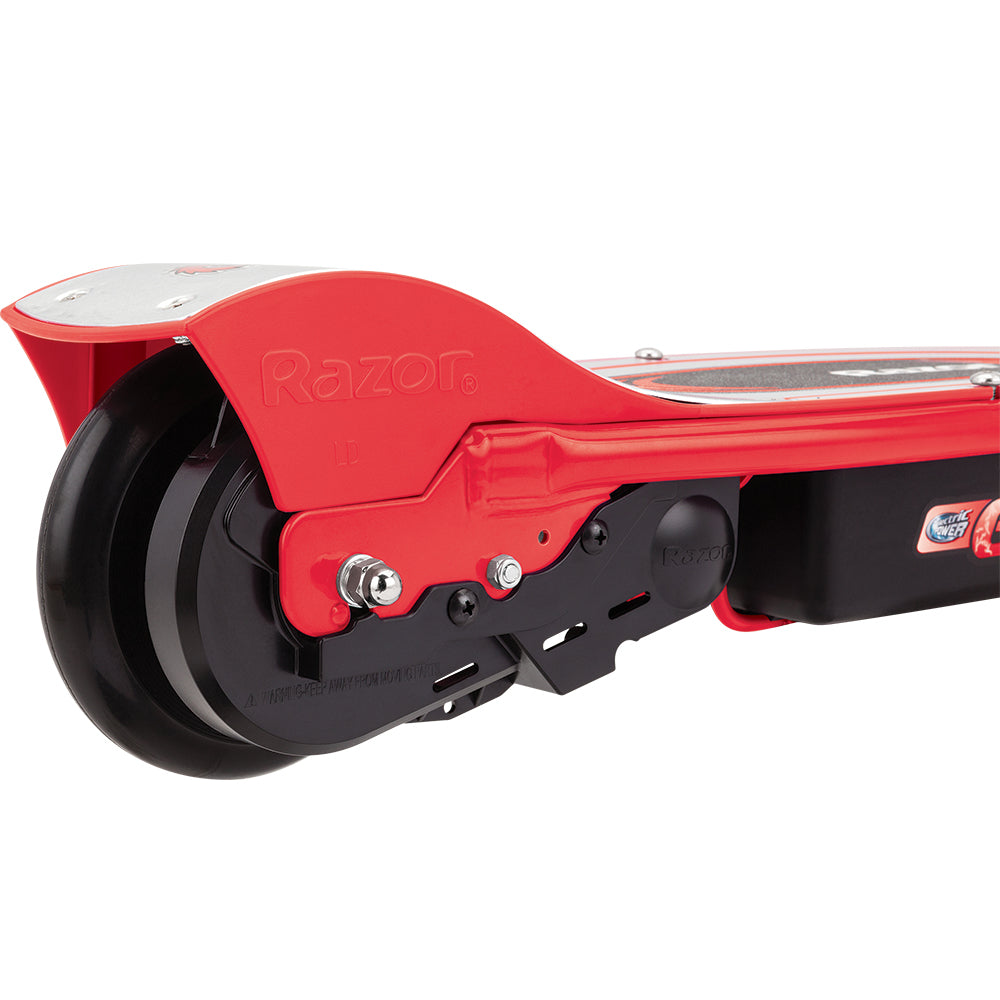 Razor E100 Motorized 24V Electric Scooter (Red)-Missing Charger