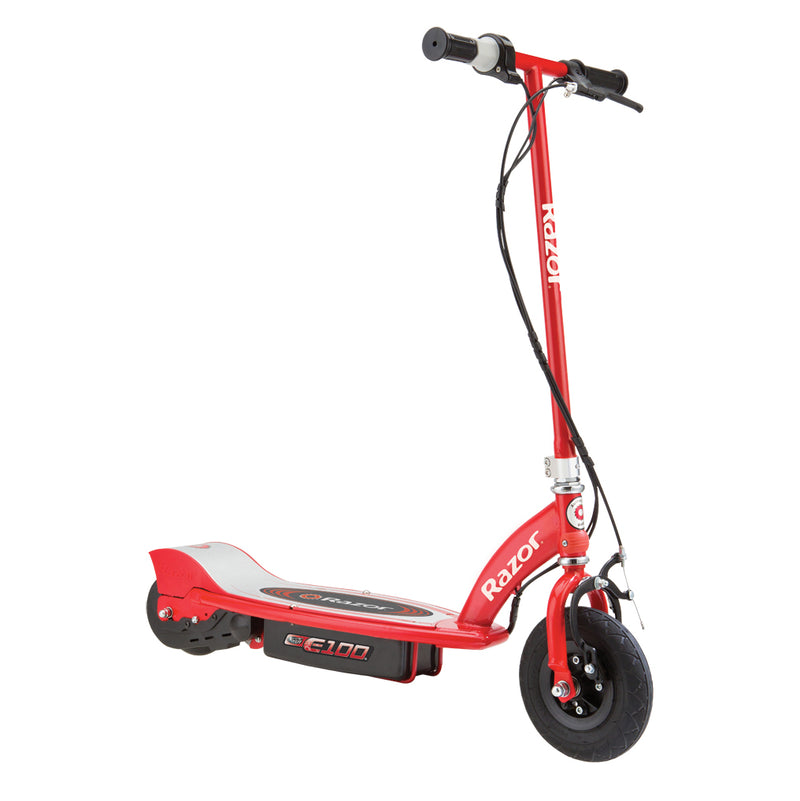 RAZOR E100 Electric Adult Kids Scooter RED 10Mph (For Parts)