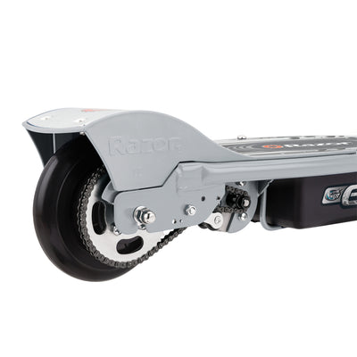 Razor E100 Kids 24V Electric Powered Ride On Scooter, Silver & Purple (2 Pack)