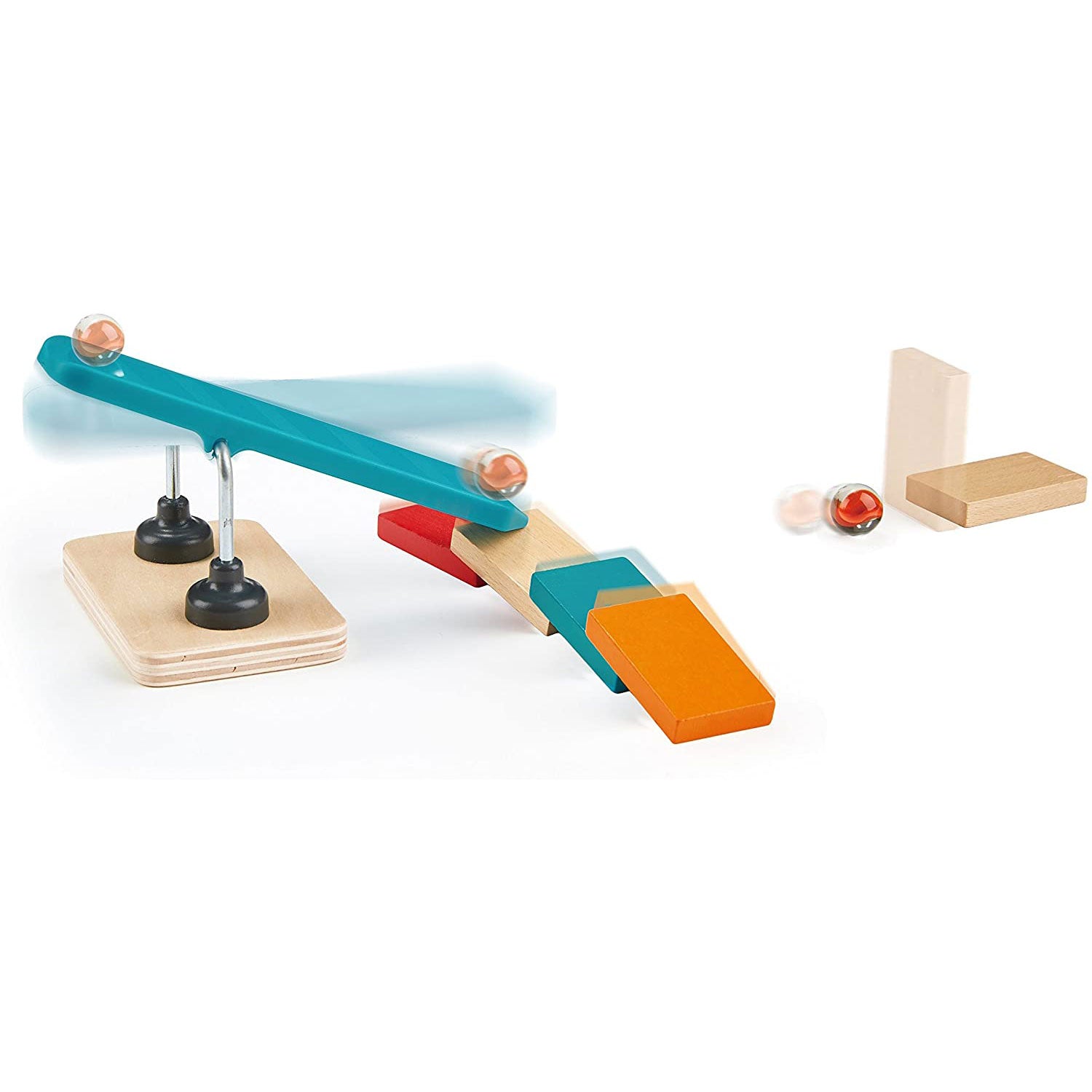 Hape Robot Factory 122 Piece Wooden Domino Track Game Set (For Parts)