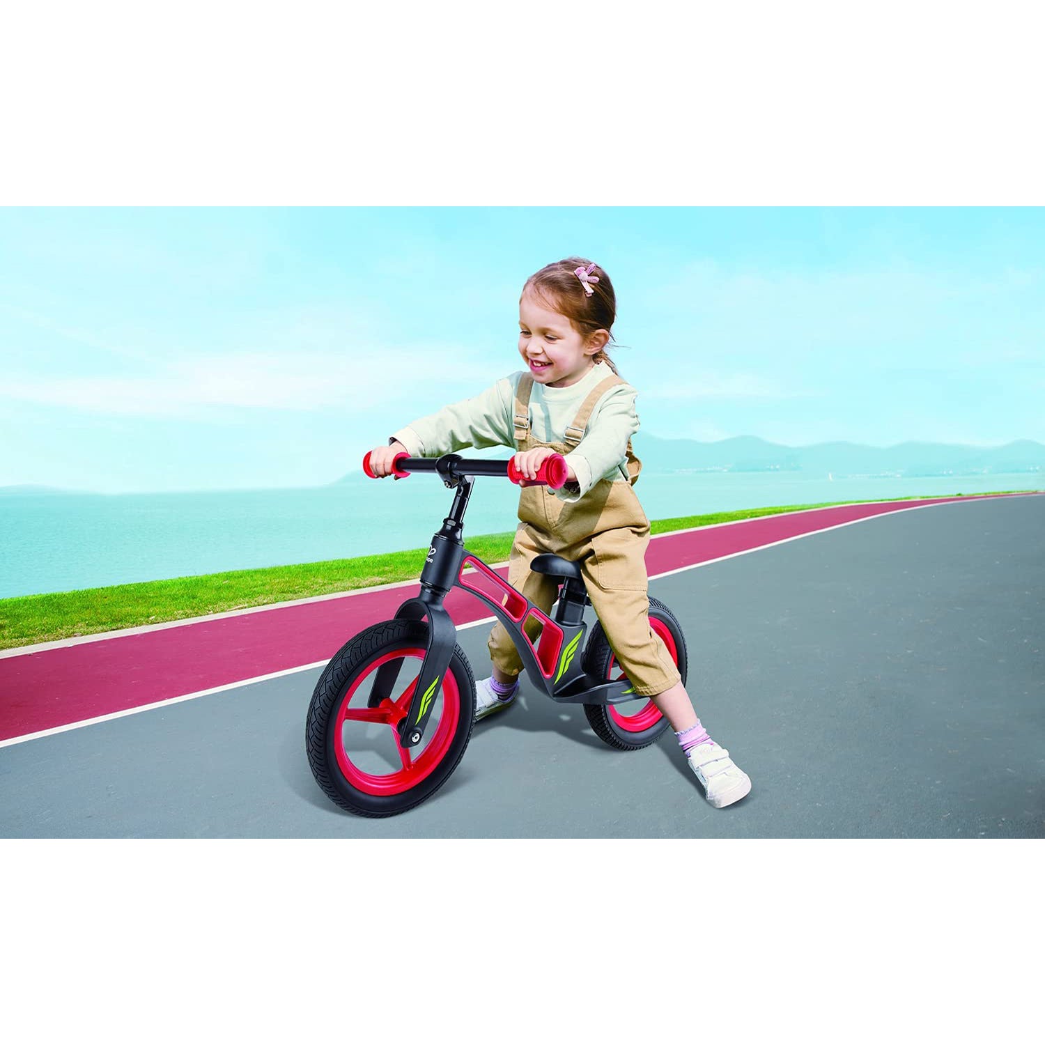 New Explorer Balance Bike with Magnesium Frame, Red, ages 3-5 (Open Box)