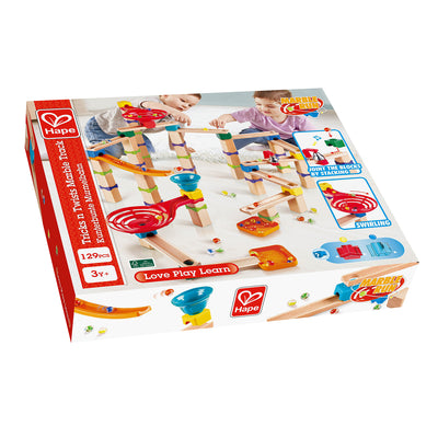 Hape Marble Mayhem Do It Yourself Wooden Buildable Marble Racetrack (Open Box) - VMInnovations