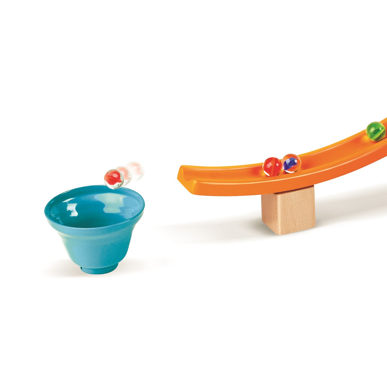Hape Marble Mayhem Do It Yourself Wooden Buildable Marble Racetrack (Open Box) - VMInnovations
