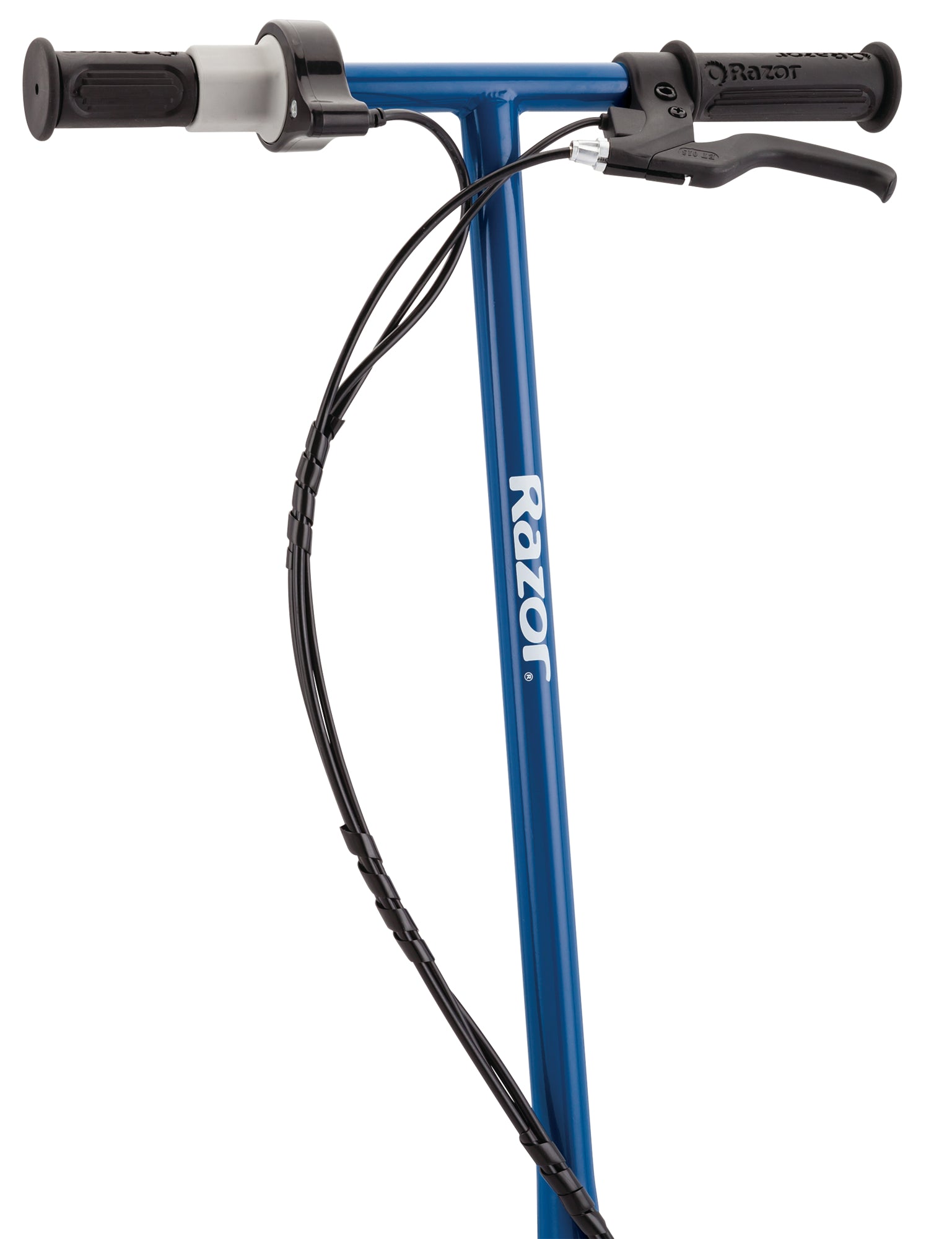 Razor E125 Kids Motorized 24V Electric Powered Ride On Scooter with Helmet, Blue - VMInnovations