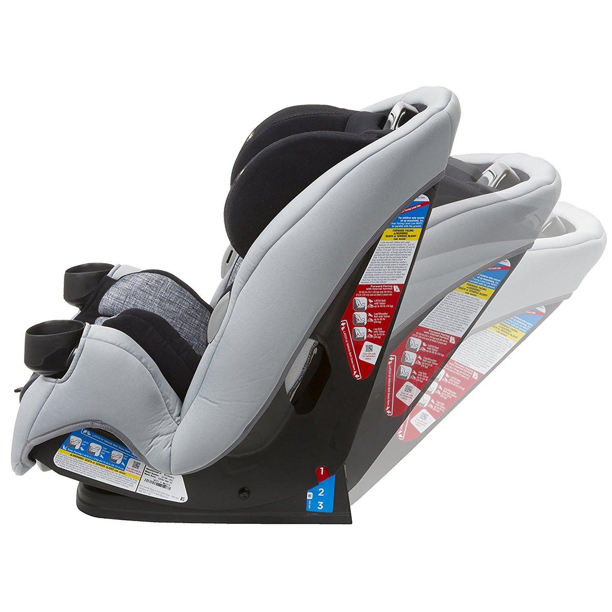 Safety 1st Grow and Go Ex Air 3 In 1 Baby Convertible Car Seat (2 Pack)