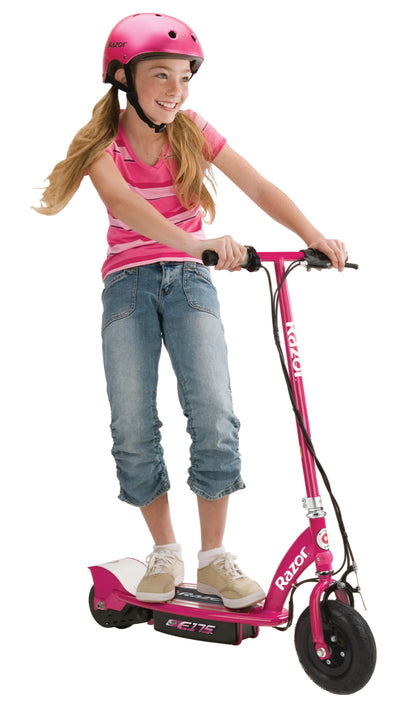 Razor E175 & E125 Kids  24V Motorized Battery Powered Scooter Toy, Pink & Blue - VMInnovations