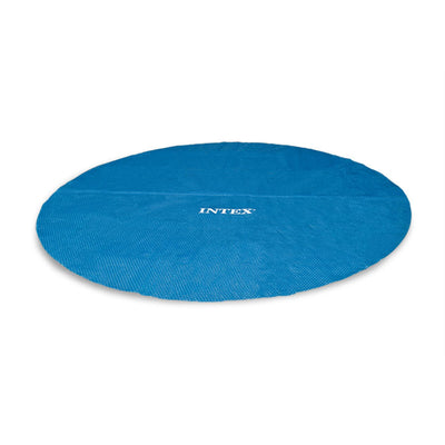 Intex 12' Round Easy Set and Metal Frame Pool Solar Tarp, Cover Only (Open Box)