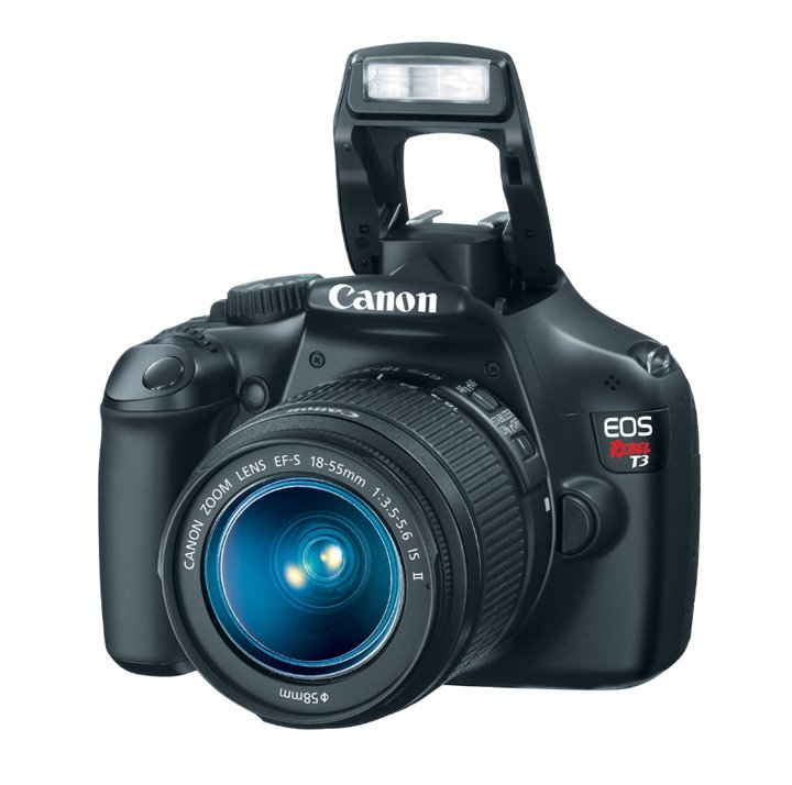 Canon 5157B002 EOS Rebel T3 Kit EF-S 18-55mm IS II Lens Digital Camera -Open Box
