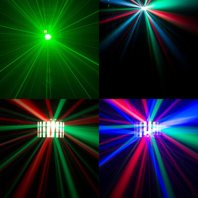 Chauvet DJ Kinta FX Multi-Effect Derby Beam RGBW LED Light w/ Laser & SMD Strobe - VMInnovations
