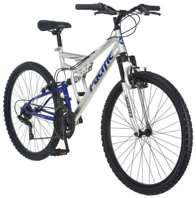 Pacific Chromium 26" Mens Dual Suspension Mountain Bike | 264162PA