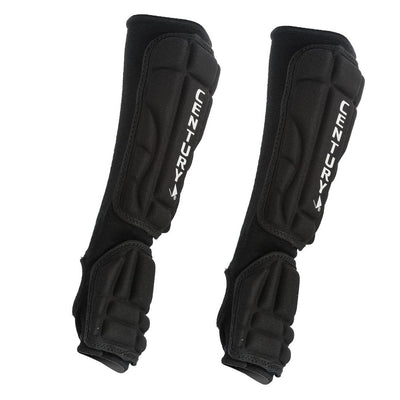Century Martial Arts 2 Piece Armor Hand & Forearm Protective Guards, Black (LG)