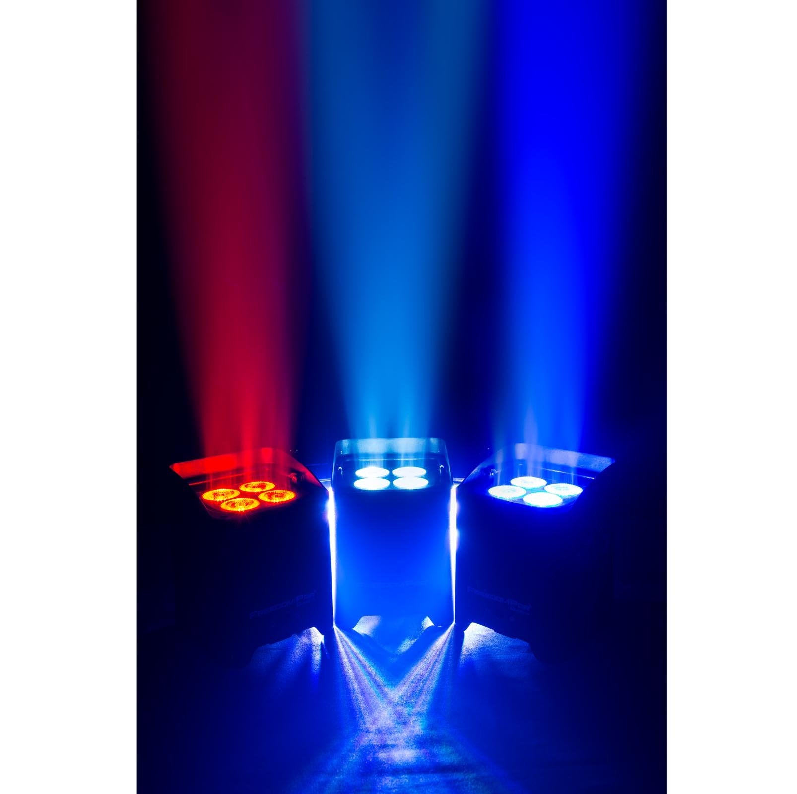 Chauvet DJ Freedom Par Quad 4 Wireless Battery LED Wash Light Effect w/ Remote - VMInnovations