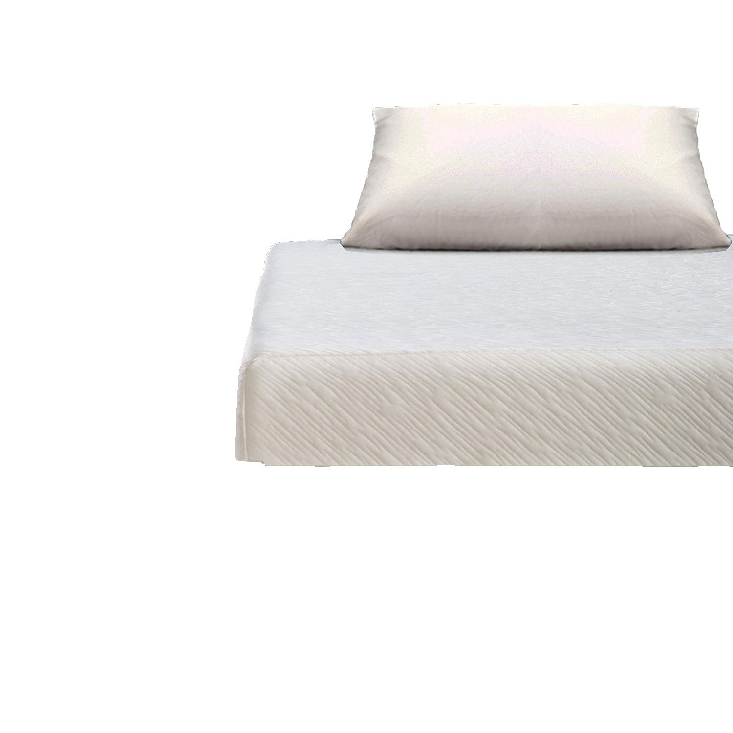 Early Bird 6 In Gel Memory Foam Mattress w/ Dual Layer Comfort, Twin (Open Box) - VMInnovations