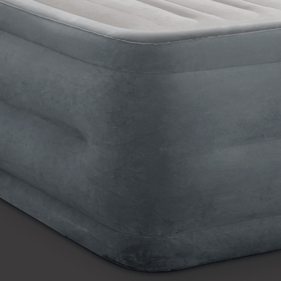 Intex High Rise Dura Beam Air Bed Mattress w/ Built-In Pump, Queen (4 Pack)