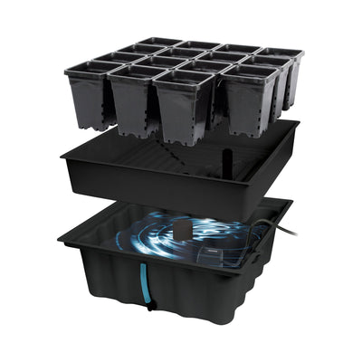 Active Aqua 22x22" Megagarden Planter with Ebb and Flow System (For Parts)