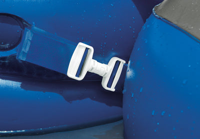 Inflatable Floating Cooler (2 Pack) Bundled w/ Connect Inflatable Float (8 Pack)