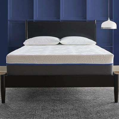 Early Bird Performance 10 Inch Cool Gel Copper Firm Memory Foam Mattress, King