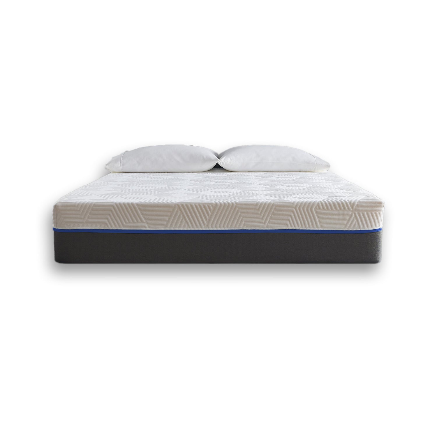 Early Bird Performance 12 Inch Gel Copper Firm Memory Foam Mattress, Twin XL