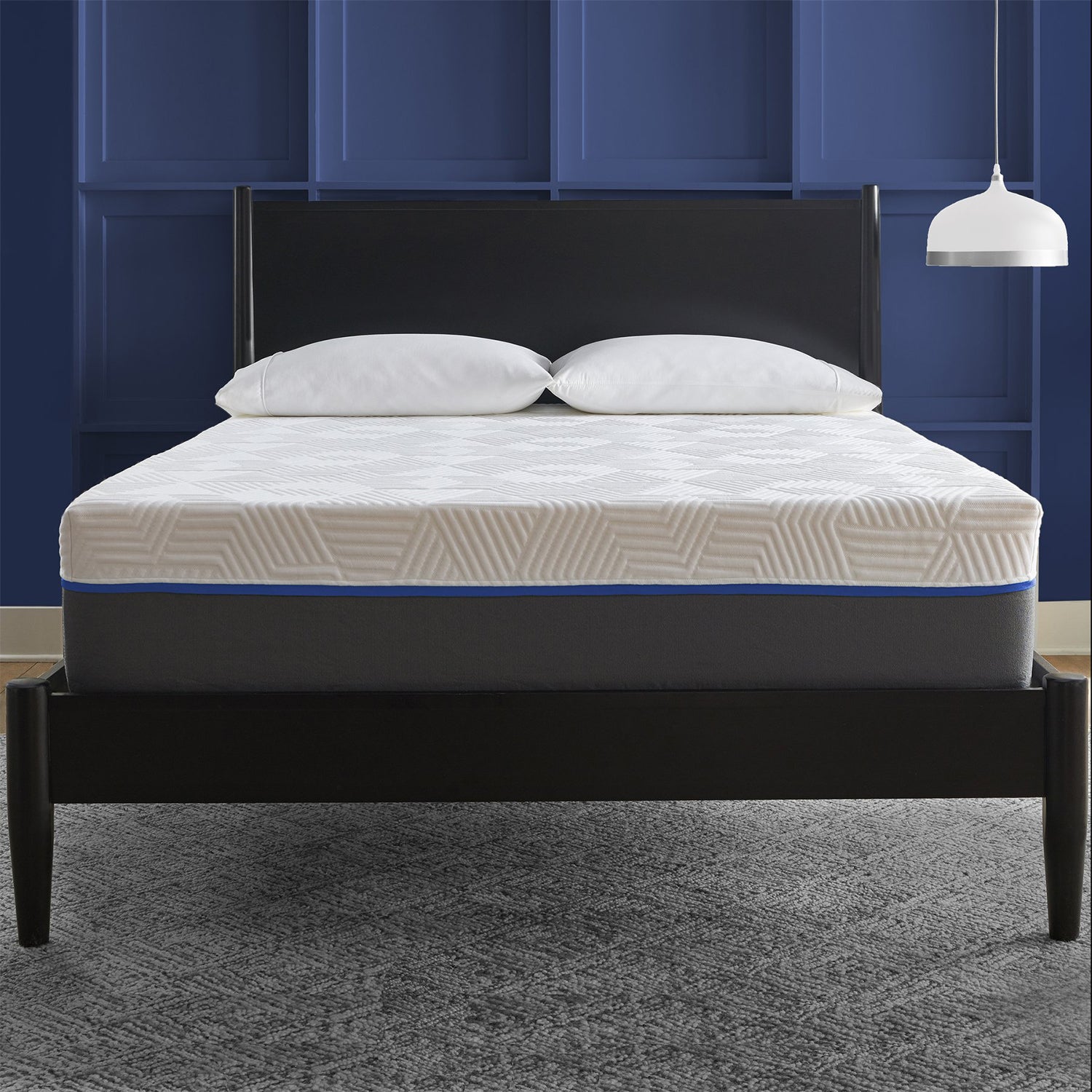 Early Bird Performance 12 Inch Gel Copper Memory Foam Mattress, California King - VMInnovations