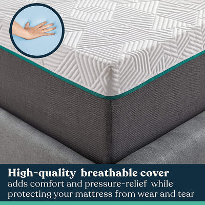 Early Bird Performance 10 Inch Hybrid Mattress w/ Cooling Copper Infusion, Queen