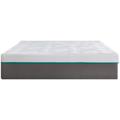 Early Bird Performance 12 Inch Hybrid Gel Copper Memory Foam Mattress, Queen