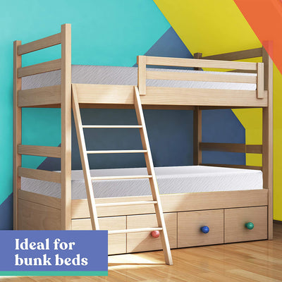 Early Bird 6 In Gel Memory Foam Mattress w/ Dual Layer Comfort, Twin (Open Box) - VMInnovations