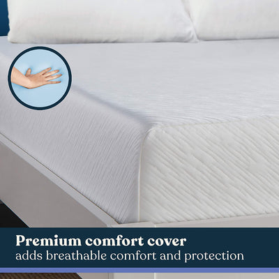 Early Bird 6 In Gel Memory Foam Mattress w/ Dual Layer Comfort, Twin (Open Box) - VMInnovations