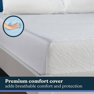 Early Bird Essential 10in Dual Layer Gel Memory Foam Mattress, California King