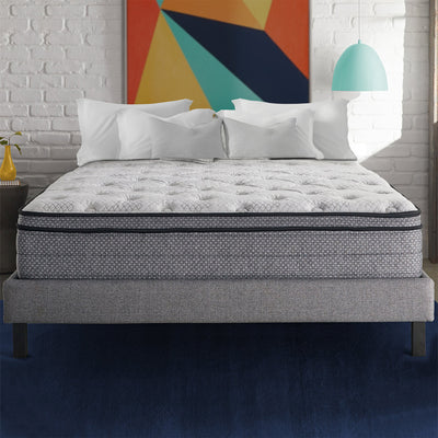 Early Bird Fusion 12 Inch Hybrid Cool Gel Support Memory Foam Mattress, Twin XL