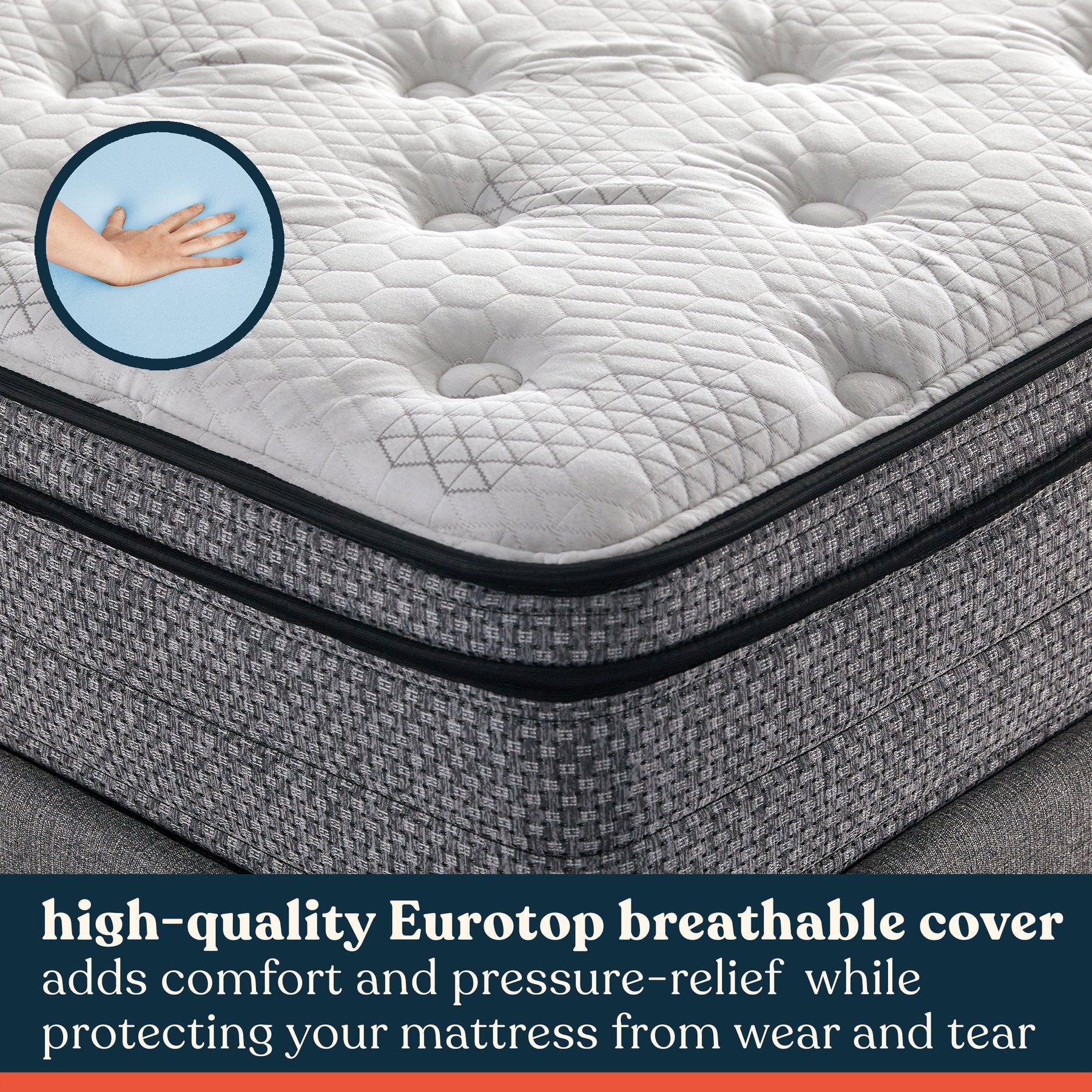 Early Bird Fusion 12 Inch Hybrid Cool Gel Support Memory Foam Mattress, Twin XL
