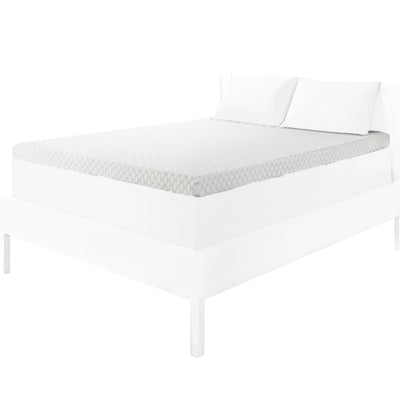 Early Bird Essentials 3 Inch Comfort and Support Hybrid Mattress Topper, Twin