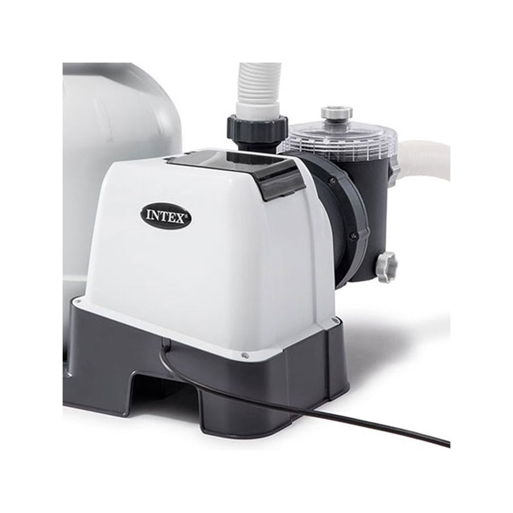 Sand Filter Pump with Timer Bundled w/ Deluxe Pool Kit (Color May Vary) (2 Pack)