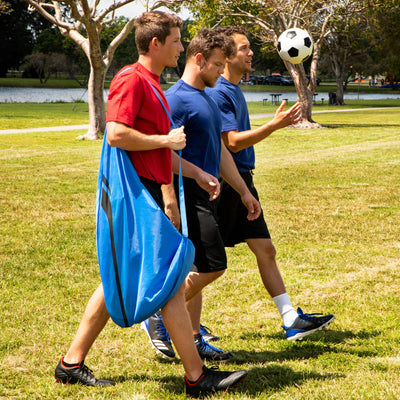 Training Equipment Pair of 4 Foot Pop Up Soccer Goals with Disc Cones (Used)