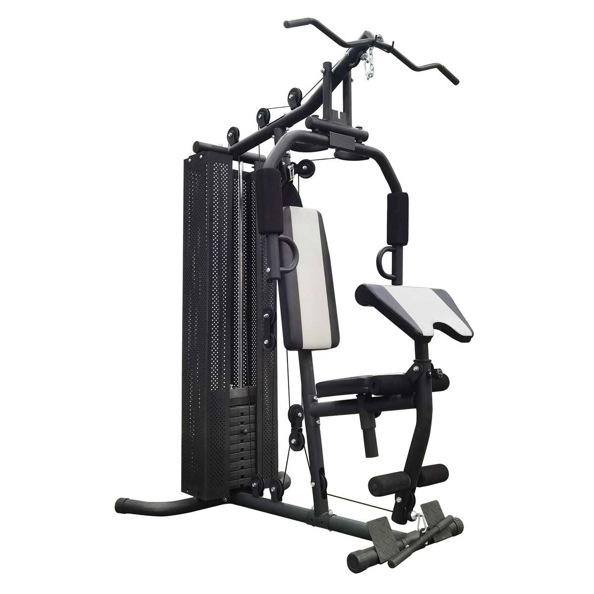Everyday Essentials Home Gym Bench Strength Workout Station and Exercise Mat