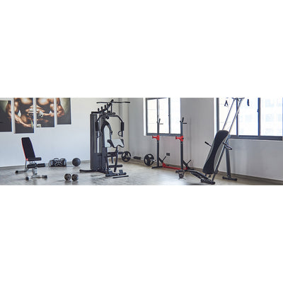Everyday Essentials Home Gym Bench Strength Workout Station and Exercise Mat - VMInnovations