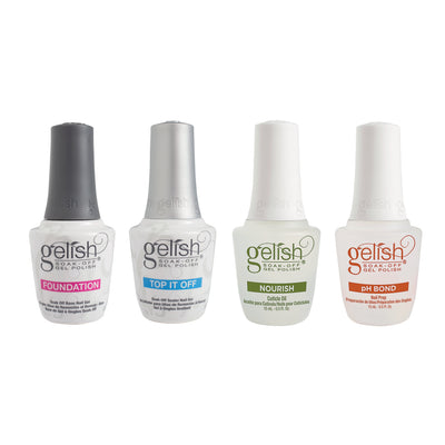 Gelish Mini Pro LED Curing Light Lamp and Fantastic Four Essentials Collection - VMInnovations