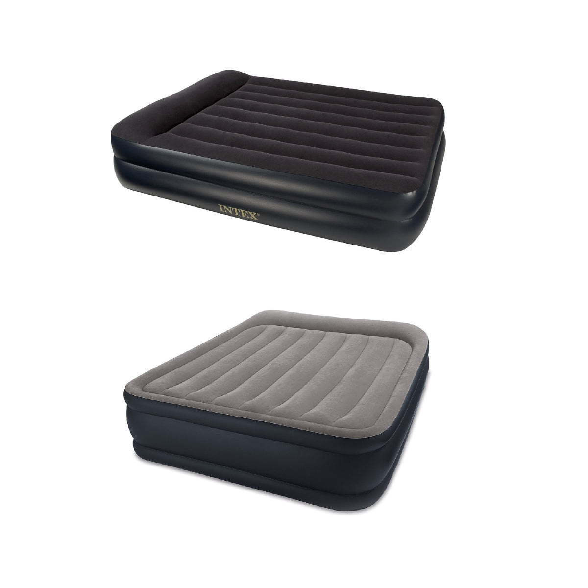 Intex Air Mattress w/ Built-In Pump Queen w/ Queen Air Mattress w/ Built-In Pump