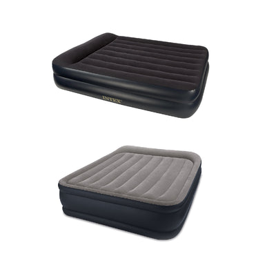 Intex Air Mattress w/ Built-In Pump Queen w/ Queen Air Mattress w/ Built-In Pump
