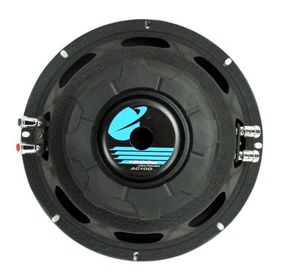 Planet Audio 10 Inch Subwoofer (2 Pack) & AC15001M Car Audio Amplifier w/ Remote