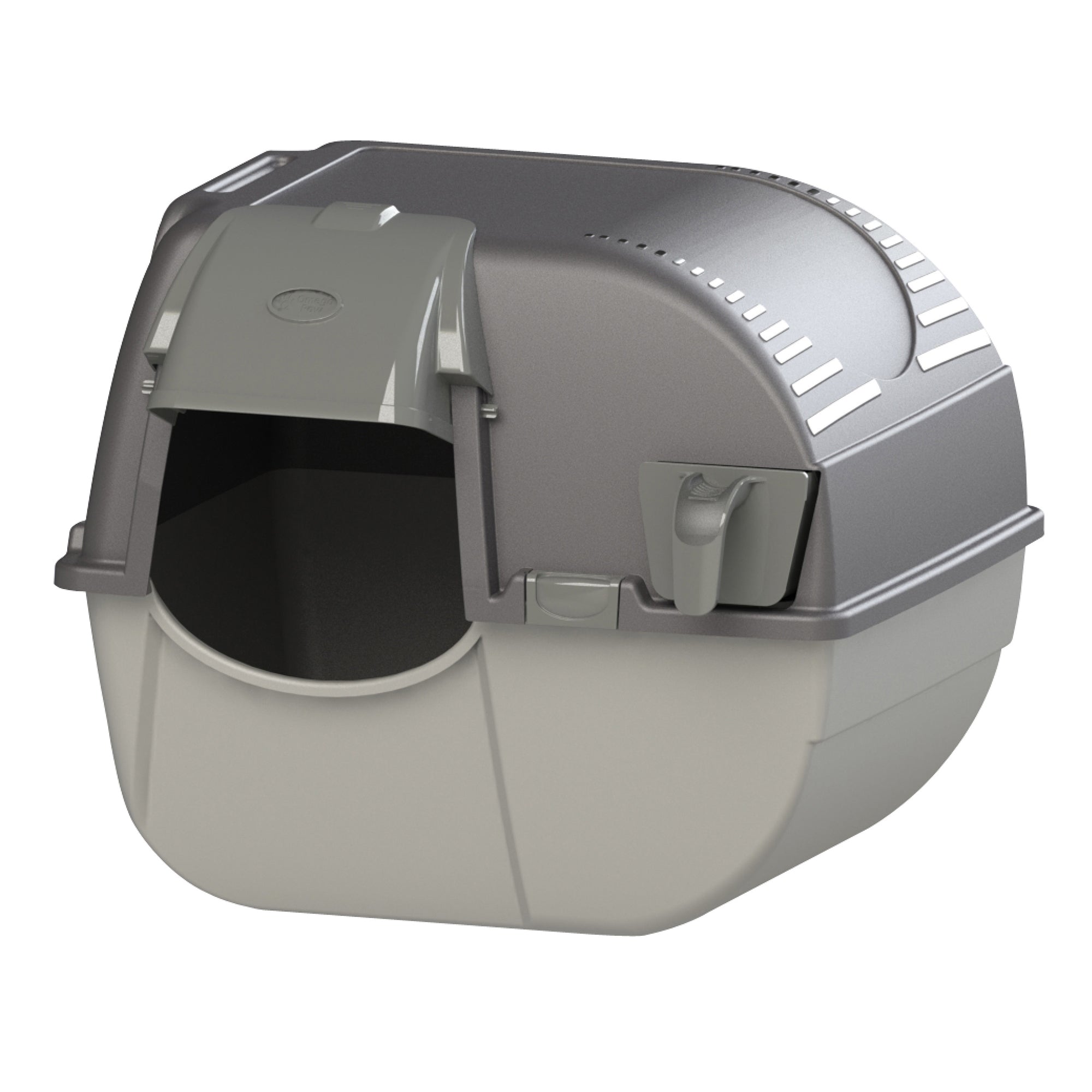 Omega Paw Elite Roll 'N Clean Self Cleaning Litter Box & Paw Cleaning Litter Mat - VMInnovations