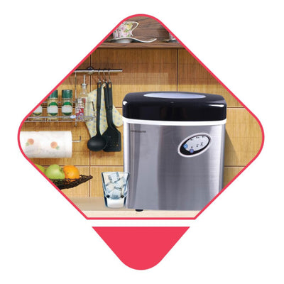 Frigidaire Extra Large Kitchen Countertop Ice Cube Maker Machine (For Parts)