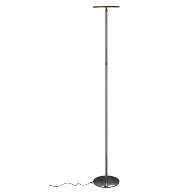 Brightech Sky LED Torchiere Super Bright Floor Lamp, Gun Metal Black (For Parts)