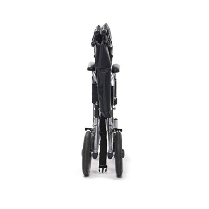 Graham Field Aluminum 24 Inch Durable Bariatric Transportation Wheelchair, Black - VMInnovations