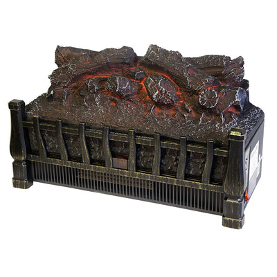 Comfort Glow Electric Log Insert Heater with Firebox Flame Projection (Open Box)