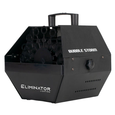 Eliminator Lighting Bubble Storm DJ Bubble Blower Machine w/ 1 Gal Bubble Juice - VMInnovations