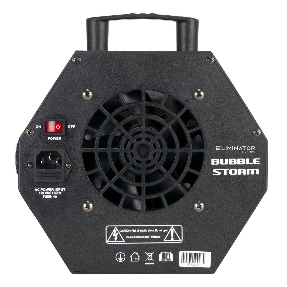 Eliminator Lighting Bubble Storm DJ Electric Bubble Blower Machine (Open Box)