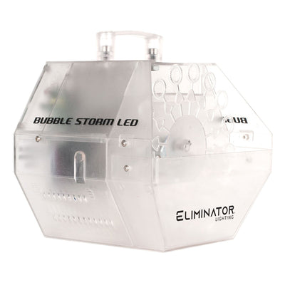 Eliminator Lighting Bubble Storm LED Portable DJ Bubble Machine w/ 1 Gal Fluid
